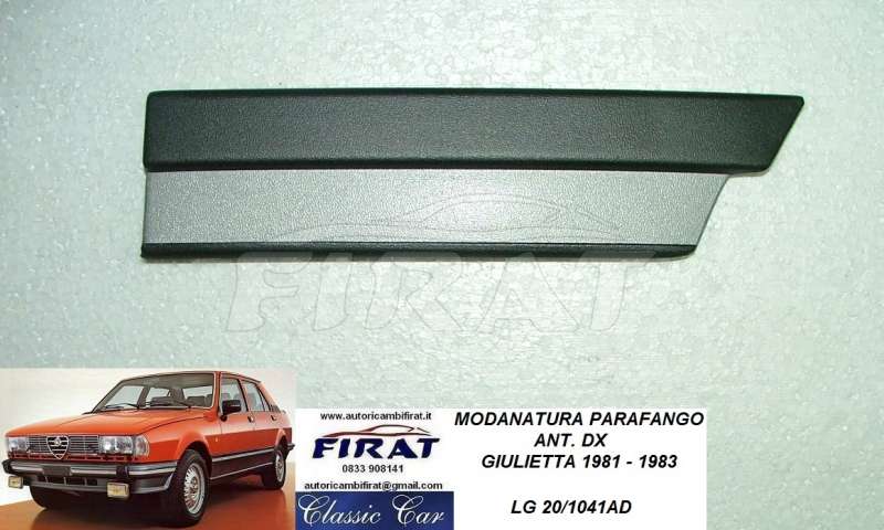 MODANATURA PARAFANGO GIULIETTA 81-83 ANT.DX